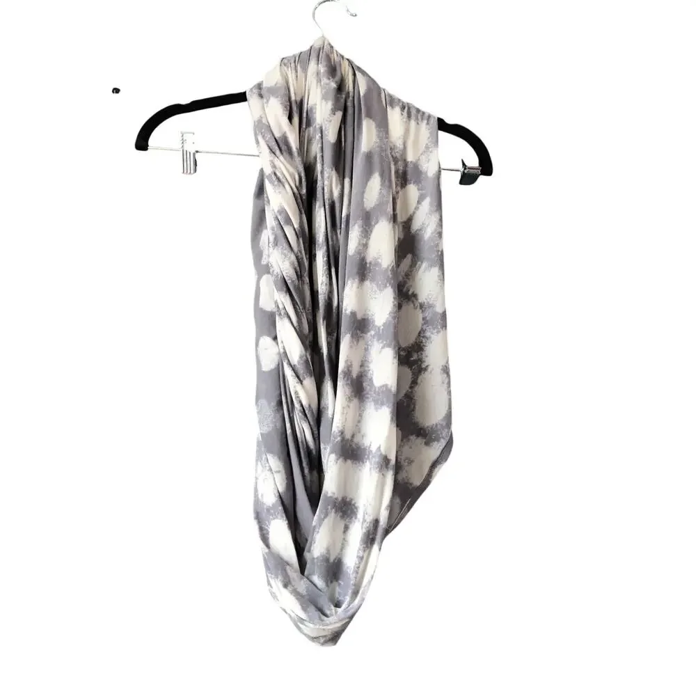 Lululemon OM Your Heart Scarf Seaside Dot Burnout Fossil